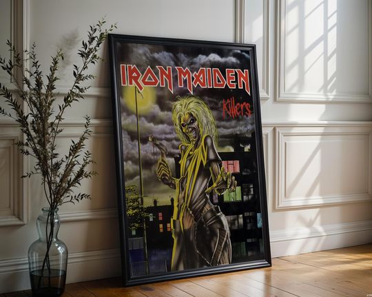 Iron Maiden Poster | Killers Poster | Metal Music Poster | Album Cover Poster