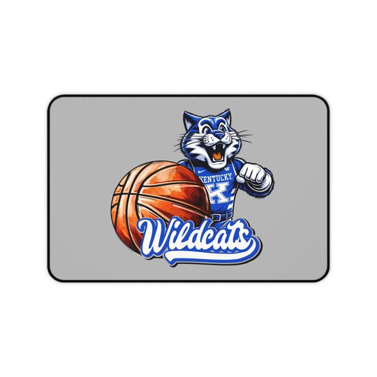 Discover Kentucky Wildcats Basketball Desk Mat: NCAA Office Decor