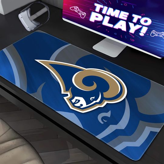 Discover Los Angeles Rams Mouse Pads(5 Designs), football Desk Mat, Gaming Desk Pad, Football Gifts