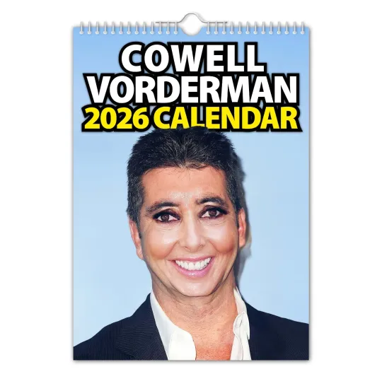 Discover 2026 Wall Calendar - Cowell Vorderman – Funny - Quirky - Christmas - Birthday