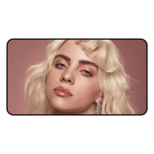 Discover Billie E High Definition Desk Mat Office Home Mousepad Singer Famous Gift