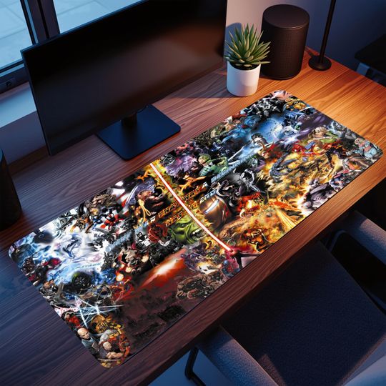 Discover Marvel Characters Gaming Mouse Pad: Personalized Desk Mat