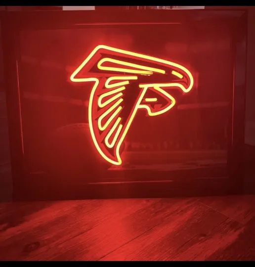 Discover football Atlanta Falcons LED Neon Sign Light