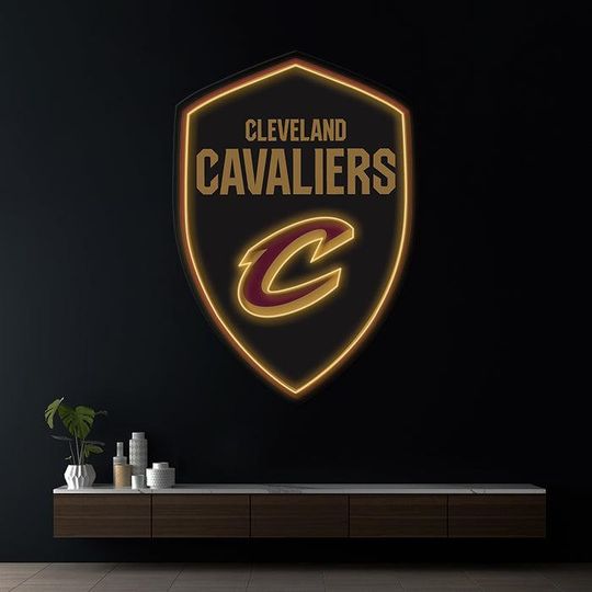 Discover NBA Team Logo Neon LED Sign  Acrylic UV Printed Wall Decor