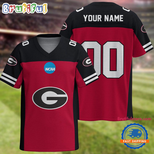 Discover NCAA GA bulldogs Sport Team New Season Personalized Football Jersey