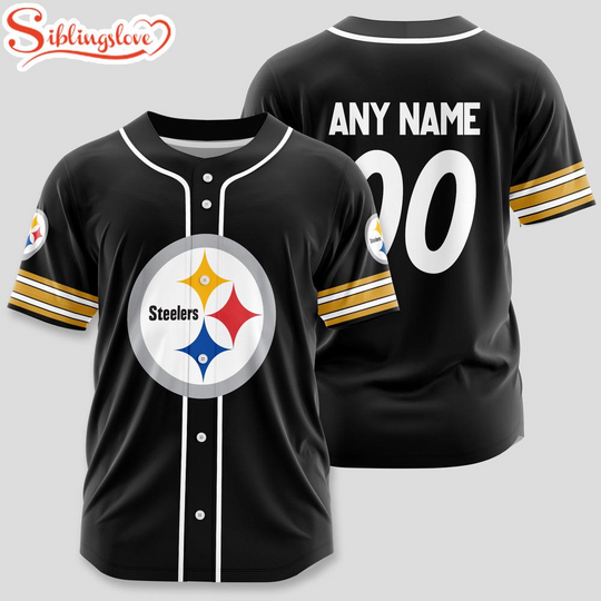 Discover Custom Name And Number Pittsburgh Steeler football Sport Baseball Jersey
