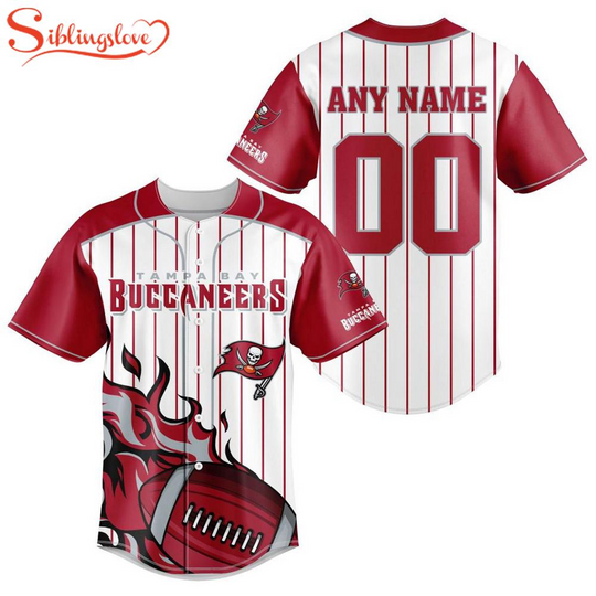 Custom Name And Number Tampa Bay Buccaneers football Football Baseball Jersey