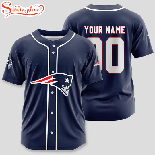 Custom Name And Number New England Patriots football Sport Baseball Jersey