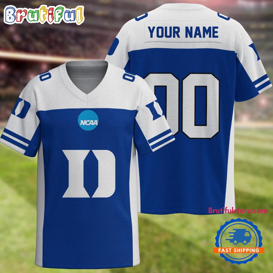 Discover NCAA Duke Blue Devils Sport Team New Season Personalized Football Jersey