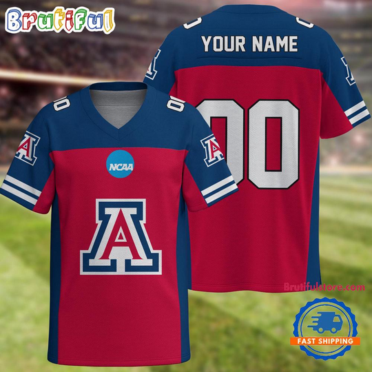 Discover NCAA Arizonna Wildcats Sport Team New Season Personalized Football Jersey