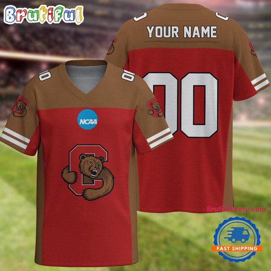 Discover NCAA Cornell Big Red Sport Team New Season Personalized Football Jersey