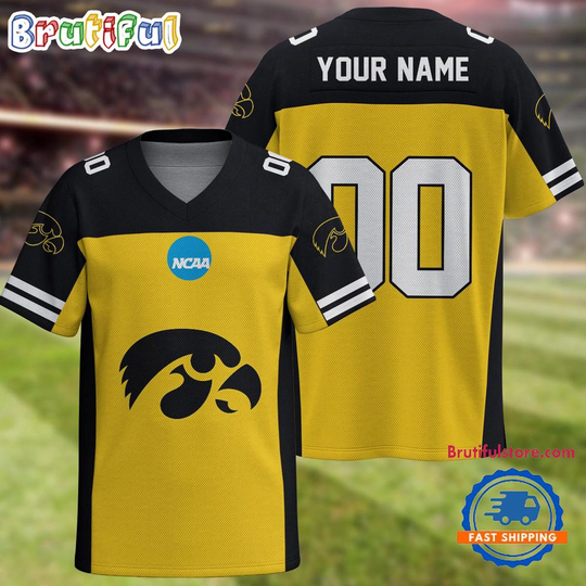 Discover NCAA lowa State Cyclones Sport Team New Season Personalized Football Jersey