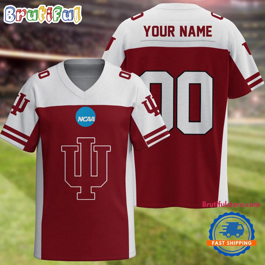 Discover NCAA Indiana Hoosiers Sport Team New Season Personalized Football Jersey