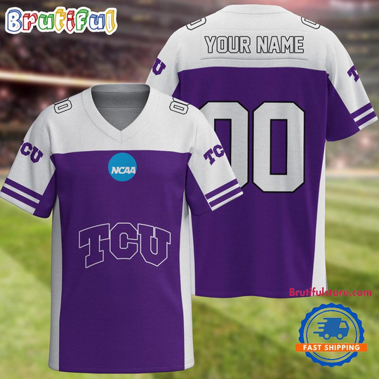 Discover NCAA TCU Horned Frogs Sport Team New Season Personalized Football Jersey