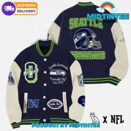 Seattle Seahawks football Varsity Jacket