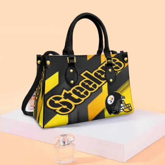 Pittsburgh Steelerss Leather Hand Bag BBLTHB638