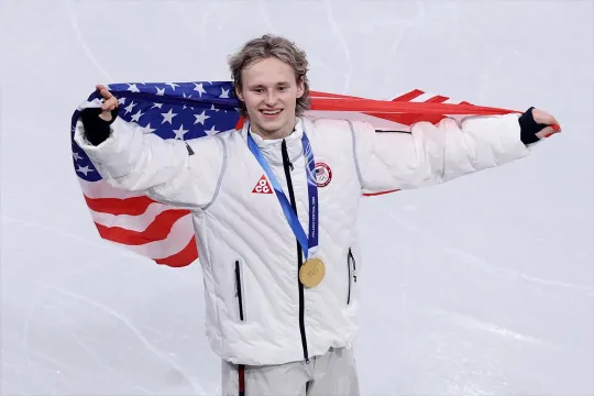 Ilia Malinin Inspired Figure Skating Gold Style - Winter Games