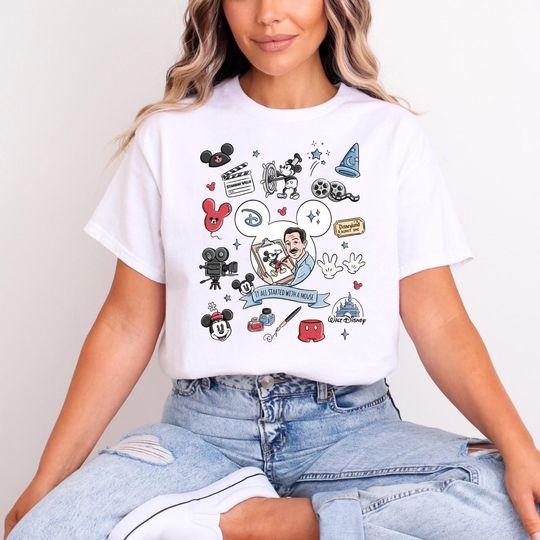 Discover Sorcerer Hat Walt Disney Classics T-shirt