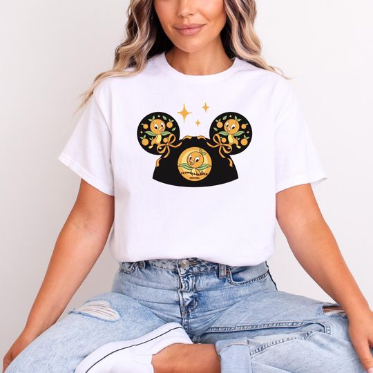 Discover Orange Bird Flower and Garden Festival T-shirt