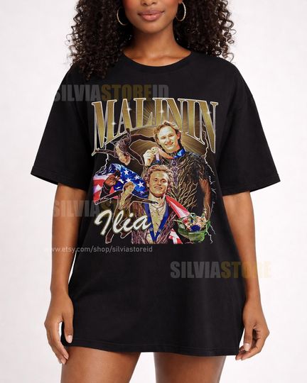 Discover Ilia Malinin, Quad Jump Legend, Ice Skating Shirt, Ilia Malinin Fan, Sports Shirt