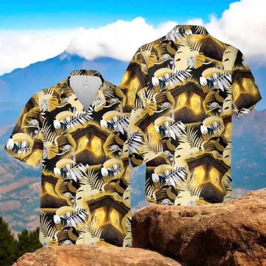 Discover Magic The Gathering Hawaiian Shirt Mana Crypt Clothing