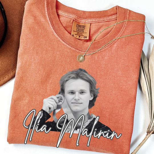 Ilia Malinin Shirt, Quad God Tee, Winter Olympics 2026 Figure Skating, Team USA Gold Medalist, Milano Cortina, Vintage 90s Fan Merch