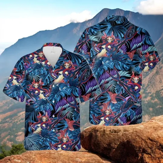 Discover Mtg Thassa, God of the Sea Hawaiian Shirt