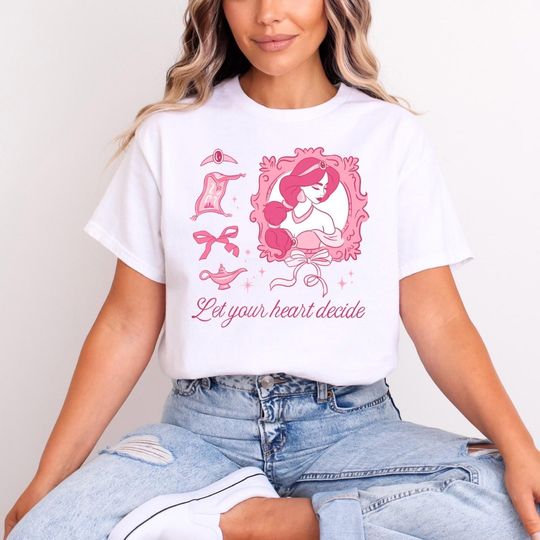 Princess Jasmine Pretty Collection T-Shirt for Adult and Kids