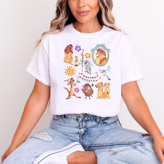 Discover Lion King T-Shirt, Disney Simba Nala Tee, Hakuna Matata Shirt