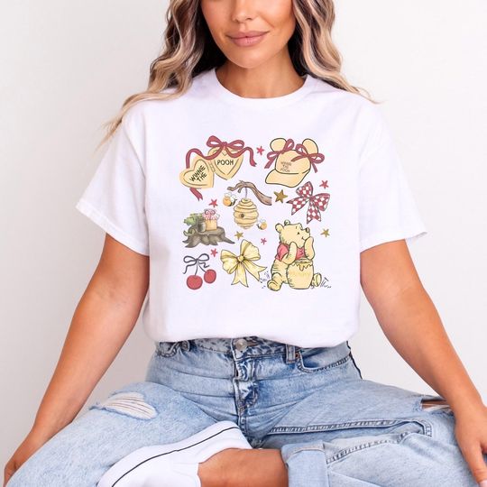 Discover Winnie the Pooh Disney T-Shirt for Adults & Kids
