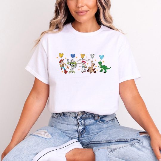 Discover Toy Story Friends Disney T-Shirt for Adults & Kids