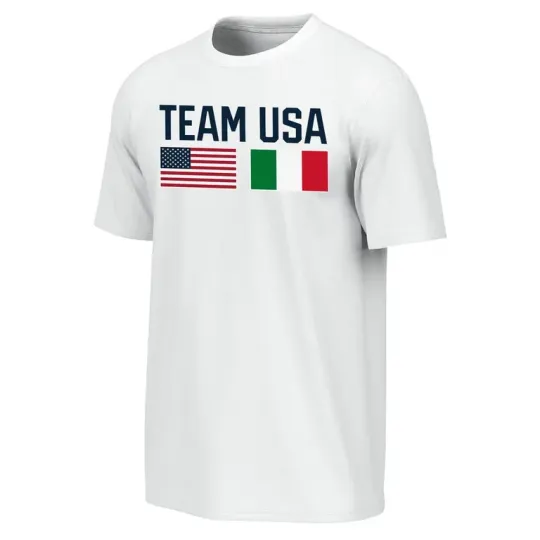 Outerstuff White Team USA Milano Cortina 2026 Winter Olympics T-Shirt