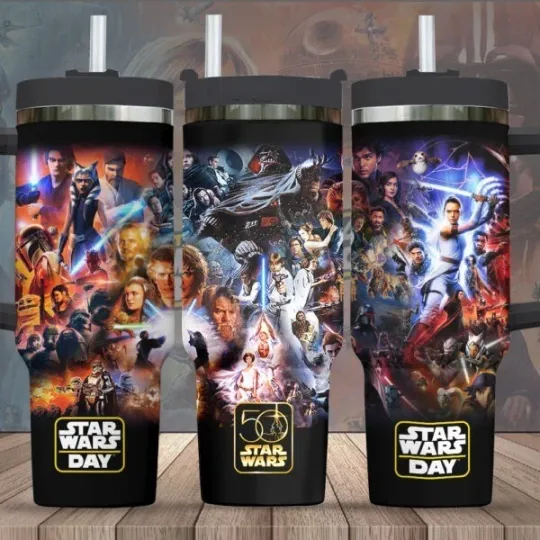 Discover Star Wars 40oz Tumbler Star Wars Day 50th