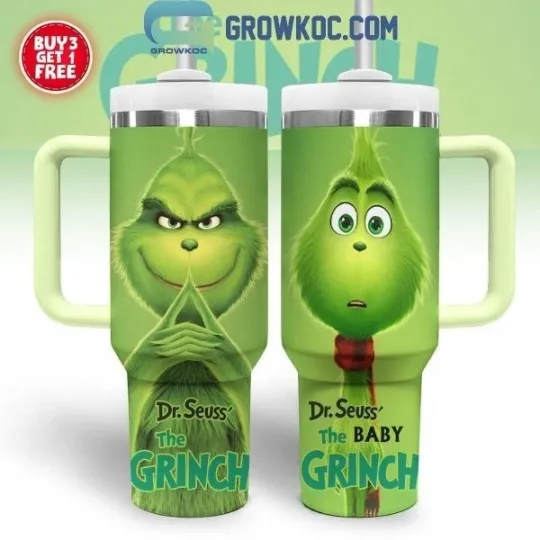 Discover Seuss Geisel’ The funny character The Baby funny character Christmas 2025 40oz Tumbler