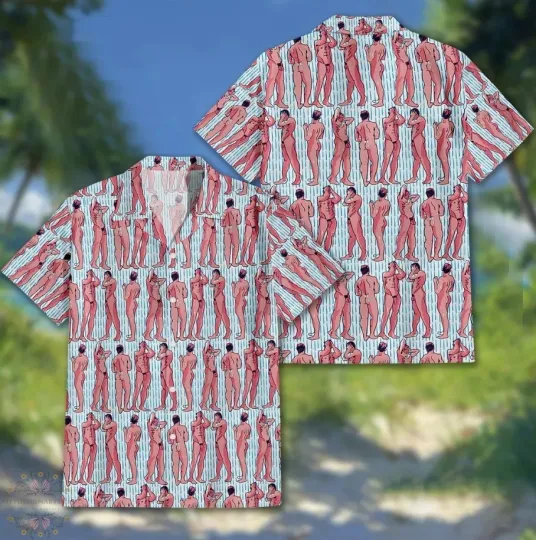 Discover 3D Print Aloha Hawaii Shirt with Cartoon Art Button Down
