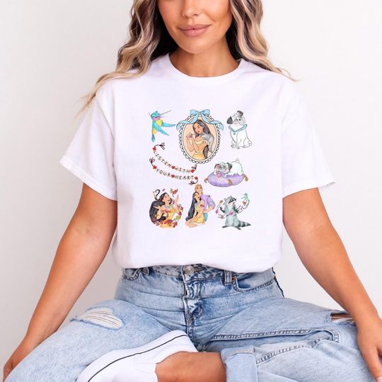 Discover Pocahontas Disney T-Shirt for Adults & Kids