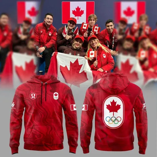 Discover Team Canada 2026 Milano Cortina Hoodie