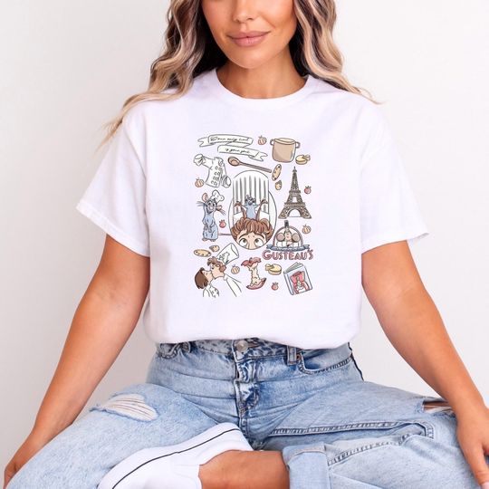 Discover Remi Anyone Can Cook T-Shirt, Disney Tee