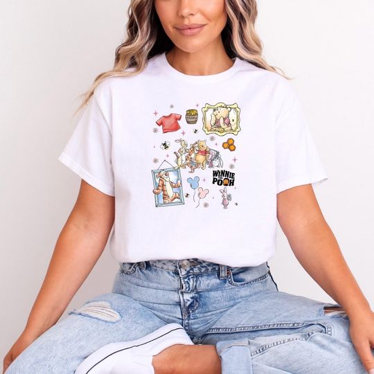 Discover Winnie the Pooh and Friends Disney T-Shirt for Adults & Kids