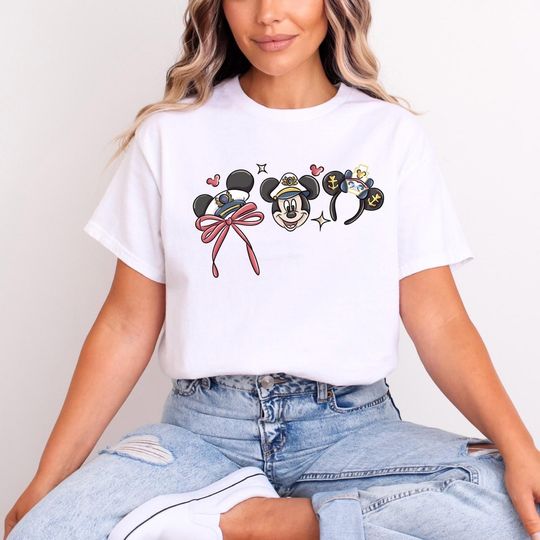Discover Mickey Cruise Disney T-Shirt for Adults & Kids