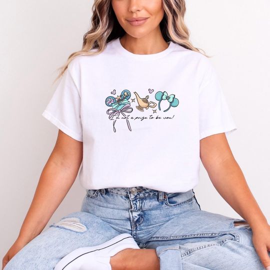 Discover Princess Jasmine Aladdin Disney T-Shirt for Adults & Kids
