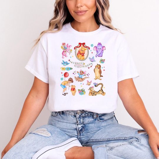 Discover Winnie the Pooh Disney T-Shirt for Adults & Kids