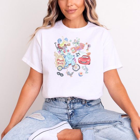 Discover Pixar Pals T-Shirt for Adults & Kids