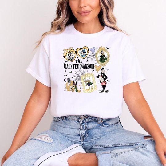 Discover Haunted Mansion Disney T-Shirt for Adults & Kids