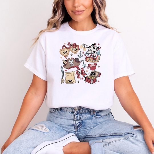 Discover Pirates life Disney T-Shirt for Adults & Kids