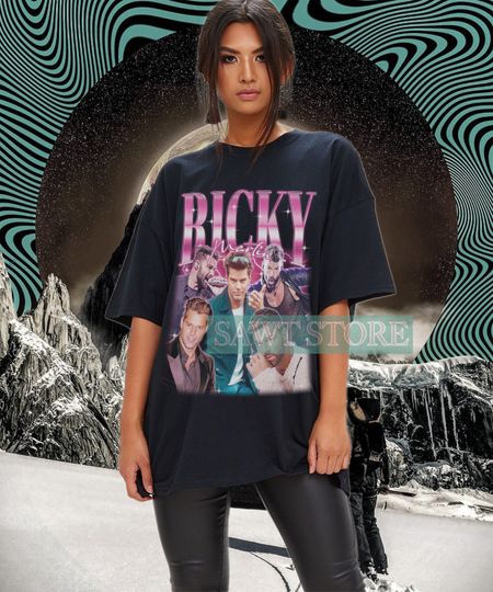 Discover Musician RICKY MARTIN Vintage Shirt | Ricky Martin Homage Retro | Ricky Martin Tees | Ricky Martin 90s Sweater | Ricky Martin Merch Gift