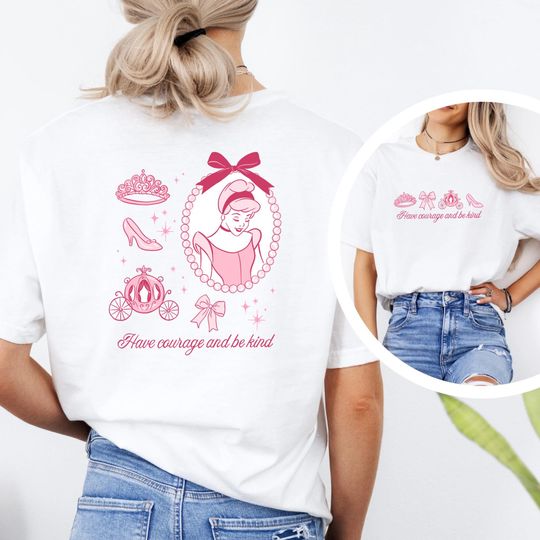 Discover Princess Cinde Double Sided Pretty Pink Collection