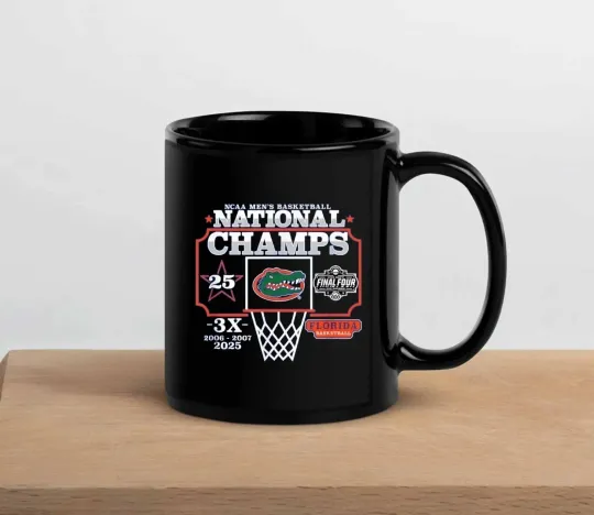 Florida Gators Basketball 2025 National Champions Mug