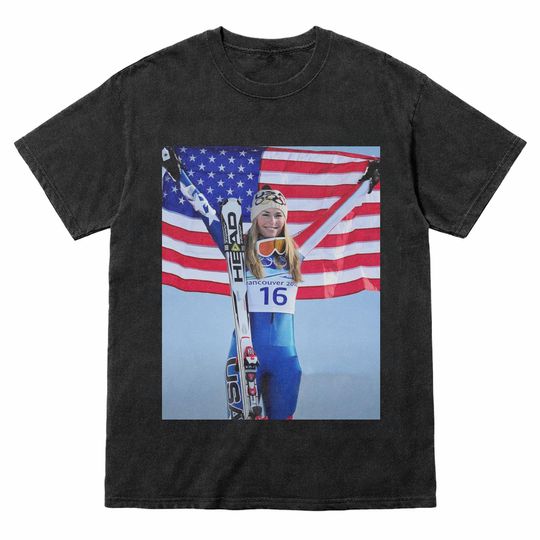 Discover Lindsey Vonn Vintage 90s Shirt