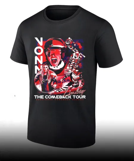 Discover Lindsey Vonn The Comeback Tour Signature T-Shirt